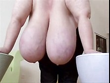 Mature with huge tits lets a younger boy have fun (18+)