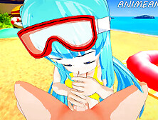 Koikatsu party with an intense internal cumshot scene