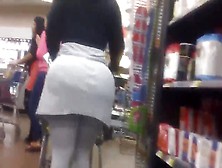 Massive Mature Tourist Phatty At Walmart