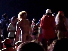 Exhibitionist Guy At The Show