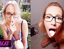 Fuck & Jizz in Mouth on first Date in Mall - Public Agent Pickup Student to Risky Sex / Kiss Cat