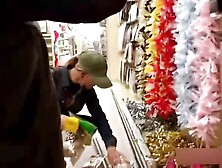 Black Pervert Dick Flash for Blonde Slut