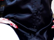 HOT FETISH DOMINATIX SATIN mother I'd like to fuck FEMDOM MISTRESSE FEMALE-DOMINANT SOLO S&M KINK LARGE BOOBS
