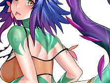 Neeko from League of Legends discovers you in the woods for some wholesome fun