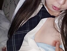 Second graders first POV shot of beautiful buttocks in secret