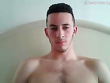 Straight Guy Wanking His Cock