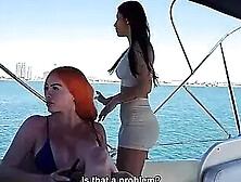 My Transgender Boss Invites Me On A Yacht Ride And Convinces Me To Fuck Outdoors