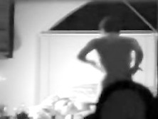 A Delightful Wazoo Voyeured On Cam Through Window