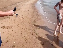 People Saw Us Shooting Porn On A Public Beach