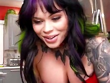 INSANE PVTLesson! Busty Slut Teaches Petite Cutie Her Friend How to RIDE!