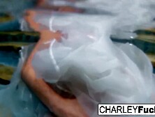 Charley Pursue shows off her astonishing melons