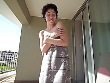 ZU KRASS F&Uuml R DEN URLAUB??! LinaLynns ERSTES MAL OUTDOOR SEX