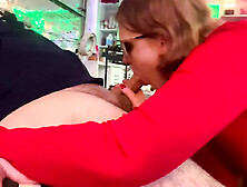 I BLOW HIM AND CATCH THE CUM IN A CONDOM