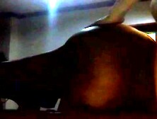 Married doll was caught on gauze while getting boned from the back, in her room