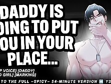 Riding Daddy's Prick While He Chokes You | AUDIO EROTICA | YSF | Male Moaning ASMR