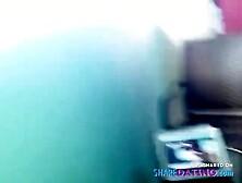 Public BJ on the Balcony - Amateur Close-Up POV