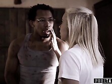 Scumbag gardener fucks blind girl