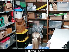 Young Dude Blackmailed By Milf Security Officer