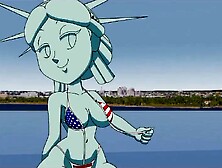 Tansau Lady Liberty Sexy Compilation