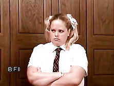 Spank secretary 2 - Blonde uniformed chick whipped hard