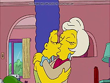 Lindsey Naegle Kiss Marge Simpson