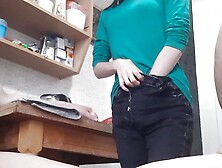 Three students after studying at the university began to masturbate to the sound of rain - Lesbian-candys