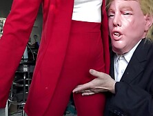 President Grabs Vagina.  Reporter Slut has Interest in Vagina Grabbing.  will you Grab me by the Vagina?