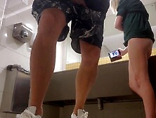 Cheating with my ex wife in public washroom during the time that my fresh wife is shopping