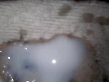 I cum on stepsister's white adidas socks