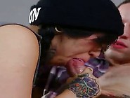 Hot tattooed Asian London Lanchester fucked and cummed