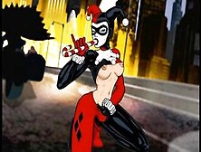 Batman and Batgirl hentai orgies