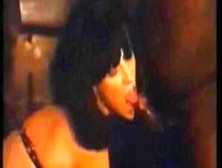 Christine De Beausséant fucks black midget