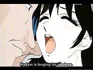 Roped hentai temptress hard threesomed