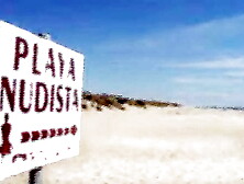 At the Nude Beach with my family