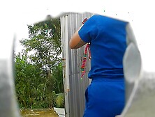 Nurse Recorded in Beach Dressing Room