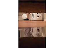 Boy Spies On His Mom In The Bathroom(Cum Tribute Her)