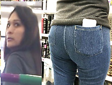 Wide Hipped Mexican Milf - Tight Jean Beauty