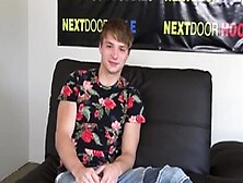 Twink Muscle Gay Solo Masturbating