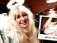 Czech Streets 140: Devilish Foursome! With Angel who Sucked me