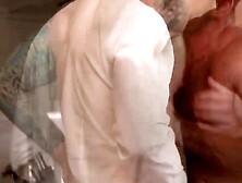 Shaving Star - Shave Job Gone Wrong! Fingering & Rimming by Older Man
