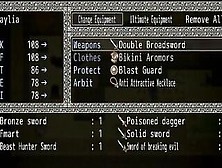 Hot Dark Elf With Great Big Boobs Fighting For Her Life While Fully Naked - Hentai