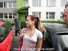 The shaved muscled dude and the shy gals on the tour