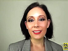 Bound bdsm sub throats wang