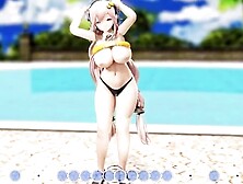 [Fap Hero] (Mmd) Vivid/ Vivid Imagination- Super Sonico