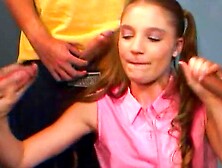 19 Year Old loves taking multiple dicks