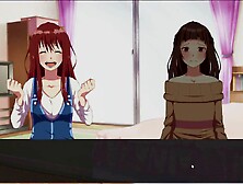 Bonds [ BDSM Hentai game ] Ep. 1 two girls tying up a cute classmate with shibari ropes to tickle her