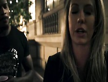 Blonde MILF Brett Rossi is poked with Jason Luv's big black cock