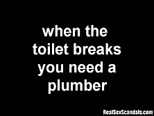 Wife Got Caught Fucking The Plumber