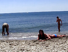 Agnessa & Carla & Leila in sexy student 18+ girl enjoys an outdoor orgy