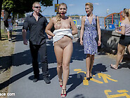 Latina Goth Slut is Machine Fucked - PublicDisgrace